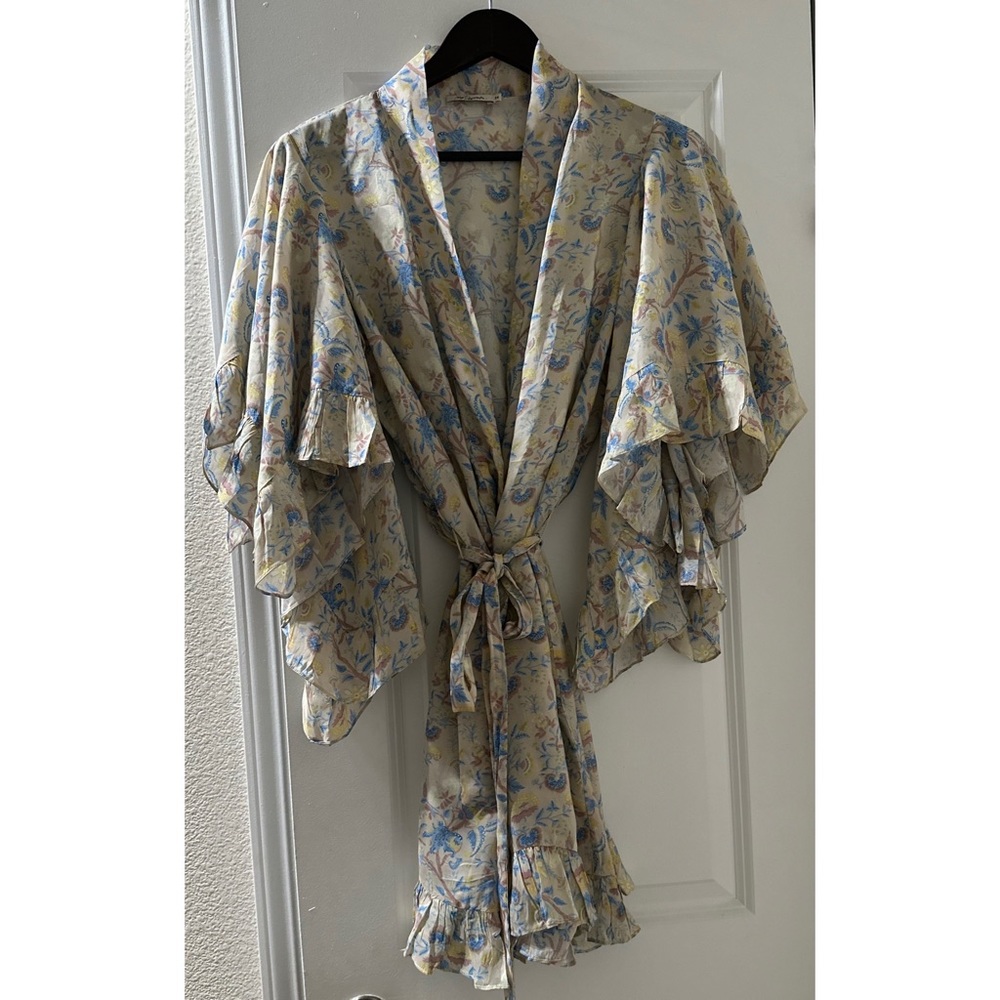 Mes Demoiselles Yellow Floral Mini Dress - Picture 4 of 6